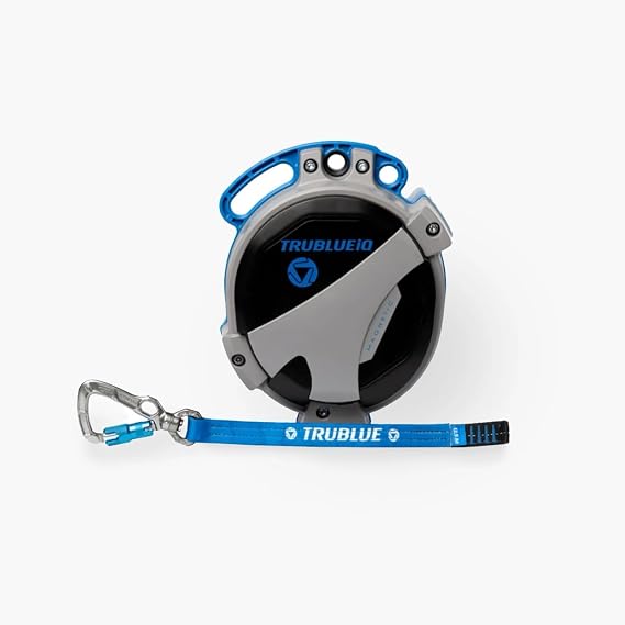 TRUBLUE IQ Auto Belay Device | Premium Assisted Climbing Safety System for Indoor & Outdoor Walls | Smooth Descent, Low Maintenance, and Easy Installation