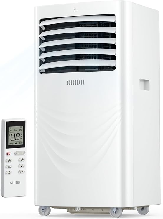 12000 BTU Portable Air Conditioners, AC Unit for Bedroom with 4 Modes Cooling/Dehumidifier/Fan & Sleep, Up to 400 Sq.Ft, 45db Quiet, 24H Timer & Remote, Standing Air Conditioner for Whole Rooms