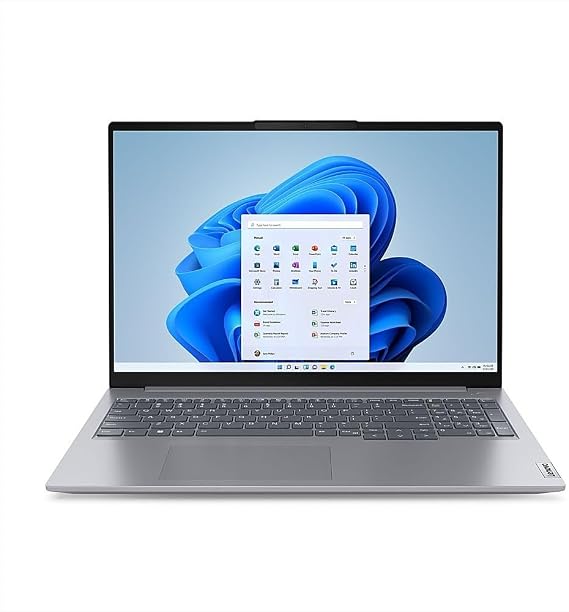 Lenovo 2025 Laptop | ThinkBook 16 G7 IML | 16" 1920x1200 Touch IPS | Intel-12 Core Ultra 7 155U | 32GB DDR5 | 1TB SSD | Windows 11 Pro | Wi-Fi 6 - BT 5.2 - Backlit KB - 1080p Camera - Arctic Grey