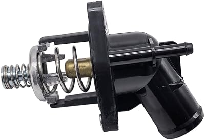 Engine Coolant Thermostat Housing Assembly Replace 12674639 902-2090 Compatible with Cadillac Escalade Chevrolet Corvette Silverado Tahoe Suburban GMC Sierra 1500 Yukon