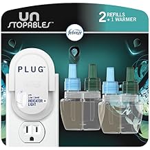 Febreze Plug in, Fresh Scent, Refill, 1 Warmer + 2 Oil Refills