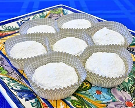 Kourambiedes Hand Made Traditional Greek Holiday Cookies (16 oz)