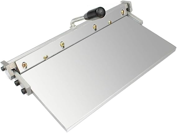 MXBAOHENG Manual Bar-Folder Machine Leather Folding Machine Linear Edge Folder Tool (380x200mm)
