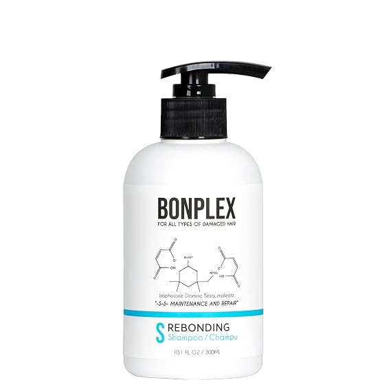 Rebonding Shampoo For All Hair Types | For Damaged, Dry, Brittle, Colored, Permed, and Chemically-Treated Hair | Safe for Hard Water | Reconnect Broken Disulfide Bonds