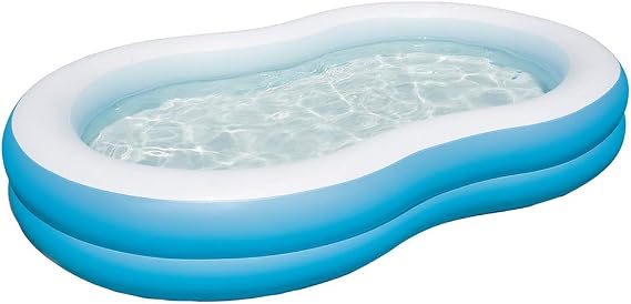 Bestway Jumbo Oval Color Pool, Inflatable Kids Pool–54117