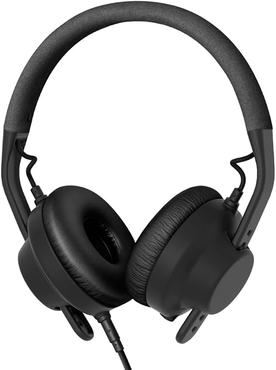 AIAIAI TMA-2 DJ XE Wired On-Ear DJ Headphones, 168g, Black, Balanced Audio