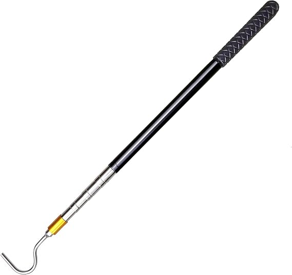 61" Snake Hook Reptile Catcher Stick Pole, Snake Handling Tool kit for Rattlesnakes Copperhead Removal Catching