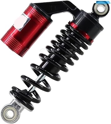 Motorbike Shock Absorbers 210mm Rear Shock Absorber with Decorative Rear Damping Spring Shock Absorber for Citycoco Shock