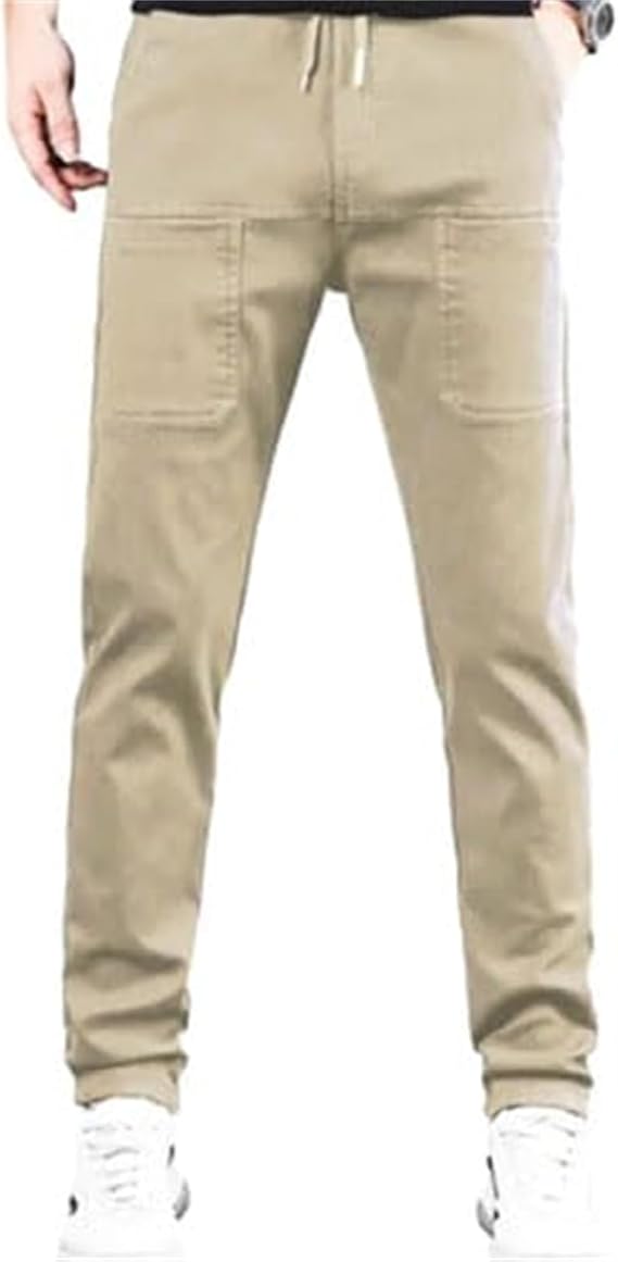 Men Comfy Multi Pants, Mencomfy Multipants - High Stretch Multi-Pocket Cargo Pants