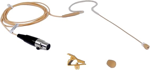 Avl-630-sh4 Earhook Headset Mic for Shure Wireless Microphone System