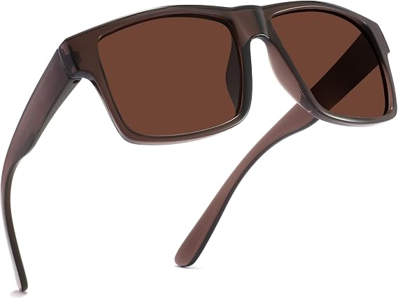 XXL Size Extra Large Square Polarized Sunglasses Big Heads Men