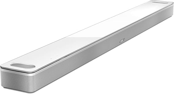 Bose Smart Ultra Soundbar With Dolby Atmos Plus Alexa, Wireless Bluetooth AI, Surround Sound System for TV, White