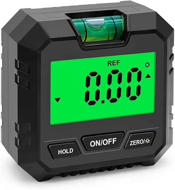 Mini Digital Protractor Inclinometer Electronic Goniometer Level Angle Measurement Meter Finder Level Box Black