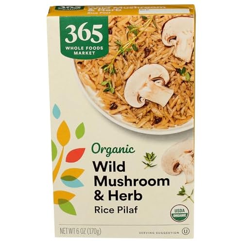 365 by Whole Foods Market, Organic Mushroom and Herb Rice Pilaf, 6 Ounce