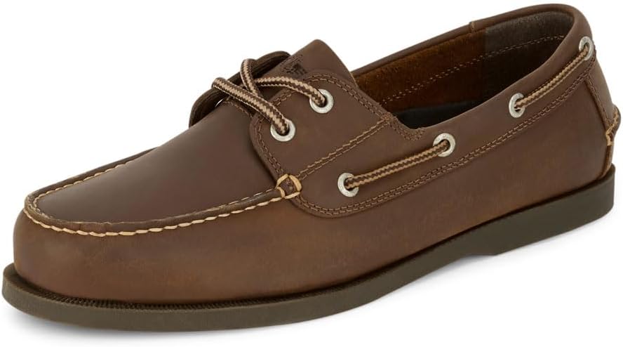DOCKERS Vargas Mens Boat Shoes Classic Leather Casual Shoes for Men