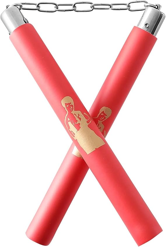 Portable Foam Nunchucks, Training Nunchakus Suitable for Kids & Beginners Practice and Training R00D1