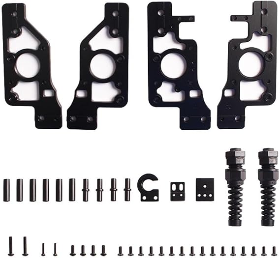 AB Motor Mount Kit For VORON 2.4 R2 V2.0 Printer CNC Aluminum Alloy Bracket Bearing Shaft Stable High-Temp Operation Easy Installation Organized Wiring Upgrade For 3D Printing