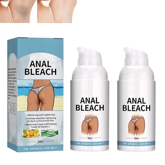 2PCS Crema para Reparadora las axilas y las partes privadas, Crema Para Manchas Oscuras en la zona intima, Para Piel Entrepierna, axilas, Manchas Codos, cuello,Piernas Zonas Partes Intimas