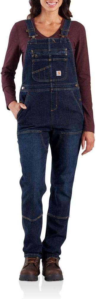 Carhartt Women's Denim Double Front Bib Overalls