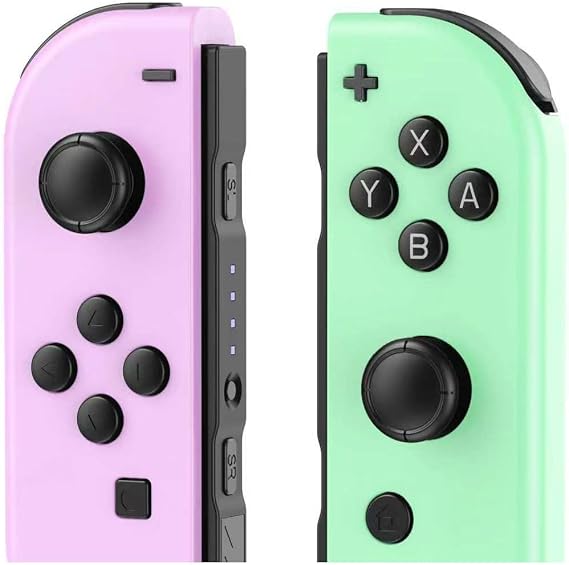 BOUNHOHE Replacement for Nintendo Switch Controller, Switch Wireless Controllers Compatible with Switch/Lite, Support Motion Control/Wake-up/Dual Vibration