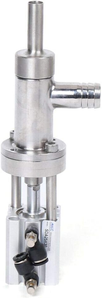 Filling Nozzle Heads, 1000ML 12MM Stainless Steel 304 Nozzle Heads for Liquid Paste Filler Machine