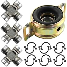 Driveshaft Support Bearing & Joints Set 4WD Q2 Lower for Toyota for Tacoma 1995-2015 for Tundra 2000-2015 for T100 1993-1998 5.774-Bolt Hole Center (in) Metal,Rubber DS5227 HB238040