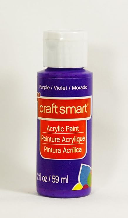 Craft Smart Acrylic Paint 2 Fl.oz. 1 Bottle Purple