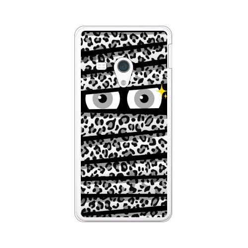 YESNO Mummy Leopard Gray Clear  for AQUOS SH-M01Rakuten Mobile RSHM01-PCCL-201-N122