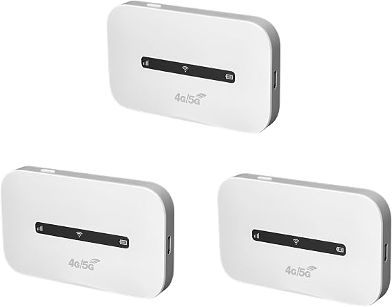 Mobile WiFi Mobile Wi-Fi Router, 2025 Model, High Performance, 4G High Speed Wireless LANi, 150 Mbps Ultra Small & No WiFi Contracts Required, 10 Connections Simultaneously, Supports 10