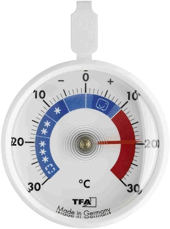 TFA Dostmann 14.4006 Refrigerator Thermometer, Black