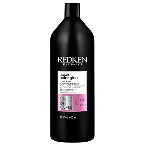 Redken Acidic Color Gloss Conditioner - Color Protection & Vibrancy, Salon-Grade Hair Shine, For Color-Treated Hair