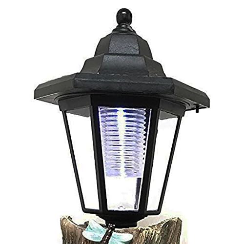 Atlantic Collectibles Fixed Position Plastic Solar LED Lantern Decorative Replacement For Garden Light Statues