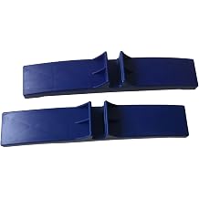 2 Pieces Foot Clamp Barrier Pong Locking Square Tube 2cm Resistant Suitable for Mounting Table Tennis Court Replacements