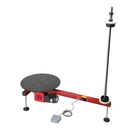 Electric Stretch Film Wrapping Machine, Table Carton Wrapping Machine, Electric or Manual Can Be Used, Turntable Diameter 40cm, for Stretch Film Wrap Roll