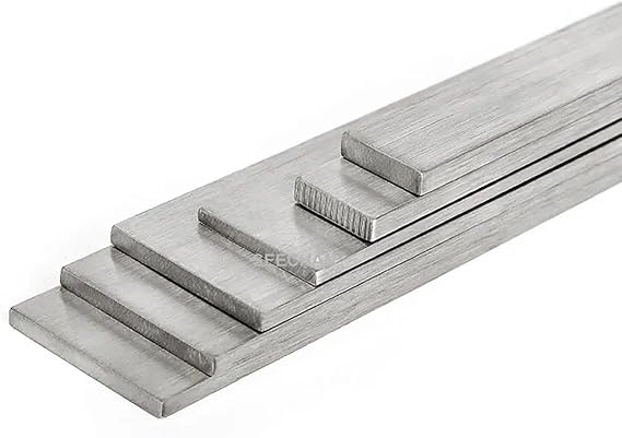 Steel Plate Sheet Metal 1Pcs 4mm Thickness 316L Stainless Steel Flat Bar Plate Rod Width 10/15/20/25/30/40/50/60/80mm Length 100mm 200mm 300mm 500mm(4x20x200mm)