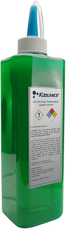 LIQ-702GN-B 702 Liquid Coolant, High-Performance, UV Green, 700ml (24 fl oz)