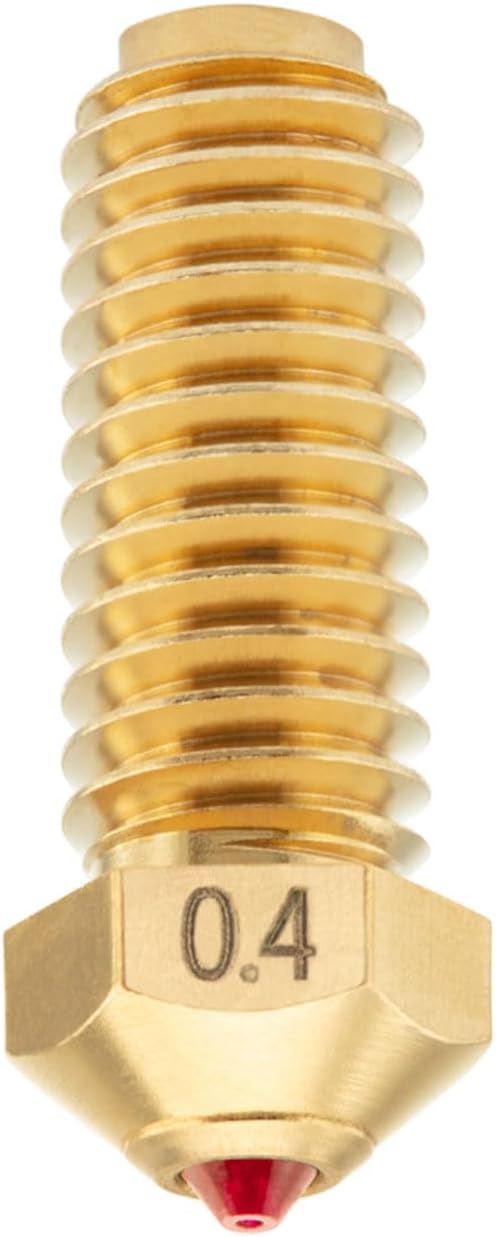 Ruby Nozzle 0.4mm for Anycubic Kobra 3 / Kobra S1 / Kobra S1 Combo 3D Printers, Hardening Polishing Resistor, Precision Lamination Modeling