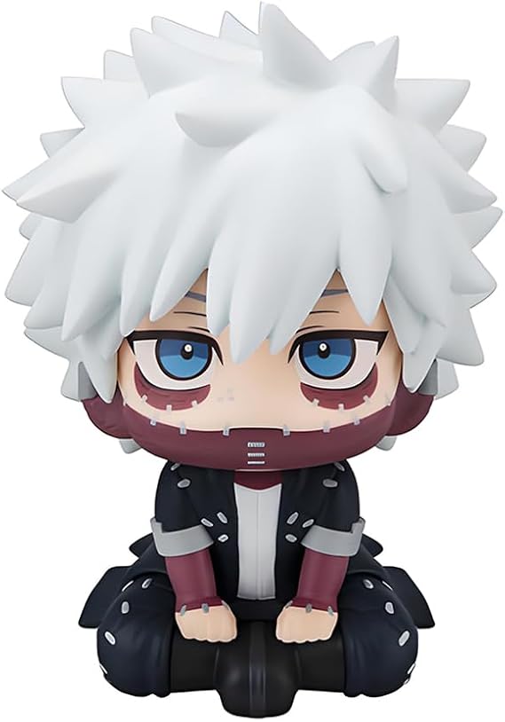 LUNK MHA Dabi Figures,Anime Midoriya Izuku Todoroki Shouto Action Figure MHA Shigaraki Tomura Cute Cake Topper Decoration Figurine Cartoon Hero Collection