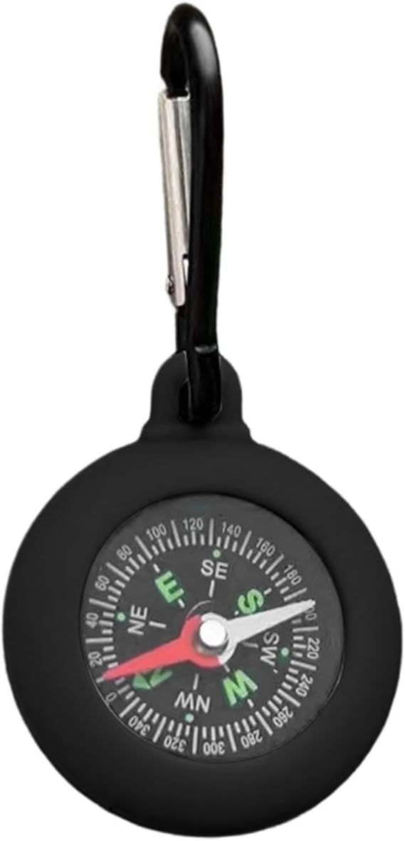 Compass For Hiking - Compact Waterproof Portable Navigation | Outdoor Survival Tool, Lightweight Hiking Compass For Men Women Girls Youth Teens, Ideal Fôor Camping Traveling Mountaineering Boating