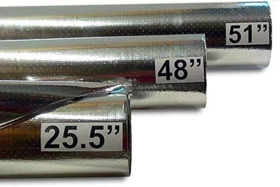 1000 sqft Radiant Barrier Attic Foil Reflective Insulation 51" Perforated NASA