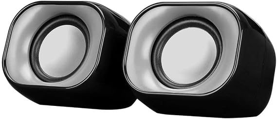 HP DHS-2111 2.0 Mini Taşınabilir Multimedya Speaker Hoparlör, Siyah