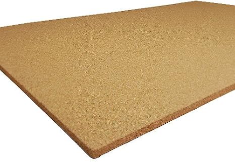 Plain Cork Sheet 48In X 8Ft X 1/4In Thick - Single Sheet