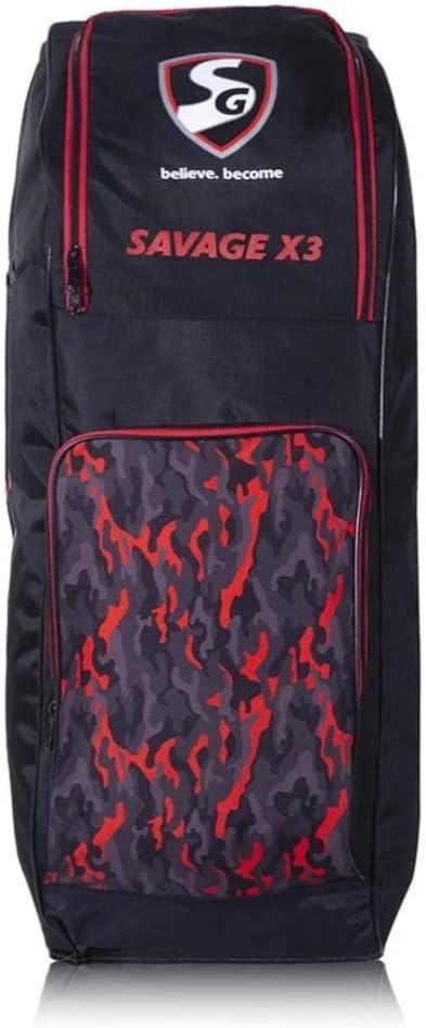 SG Kit Bag Sg Savage X3 Plus Duffle, 86.4 x 30.5 x 30.5 Centimeters