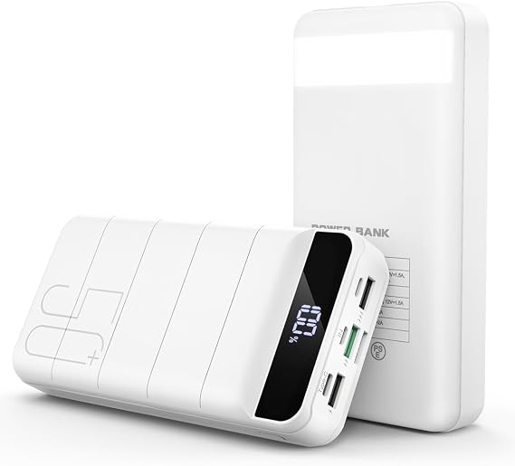 Portable Charger Power Bank 50000mAh Fast Charging Battery Bank for Camping