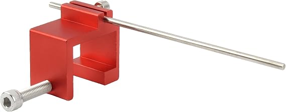 Motorcycle Chain Alignment Tool,Aluminium Chain Adjusting Tool For ATV Sprocket Sport Dirt Bike Motor Scooter Repair Parts-Red