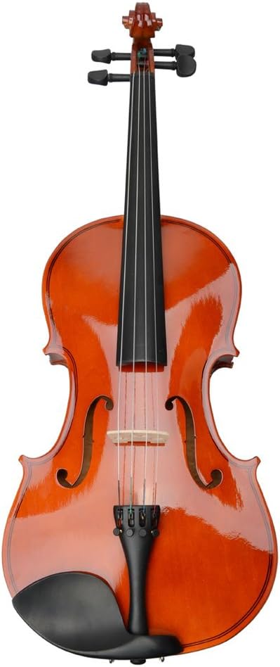 Back to School Basswood Acoustic Viola + Case + Bow + Rosin Xmas (15", Natural)