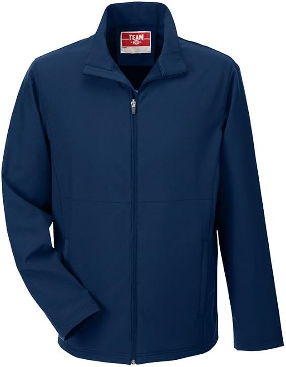 Team 365 Mens Leader Soft Shell Jacket (X-Small, Sport Dark Navy)