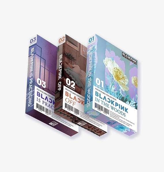 Genie Music Black Pink The Game Photocard Collection No.1~3 (Random ver.), BPTGPC00