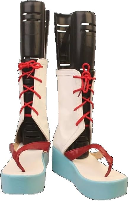 Kitasan Black Cosplay Shoes for Halloween Women Men Clogs Custom Made Anime Boots