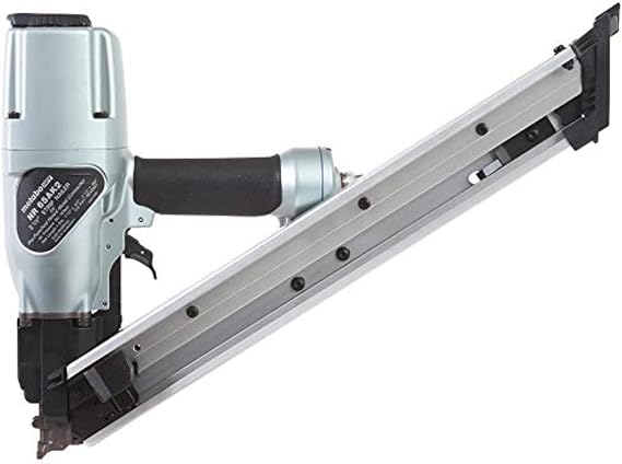 Metabo HPT Strap-Tite Strip Nailer, Pro-Preferred Pneumatic Power Nailers for Metal Connectors, Lightweight 6.4 lbs Fastening Tool, 36 Precision Fastening System, 1-1/2 to 2-1/2 Fasteners, NR65AK2